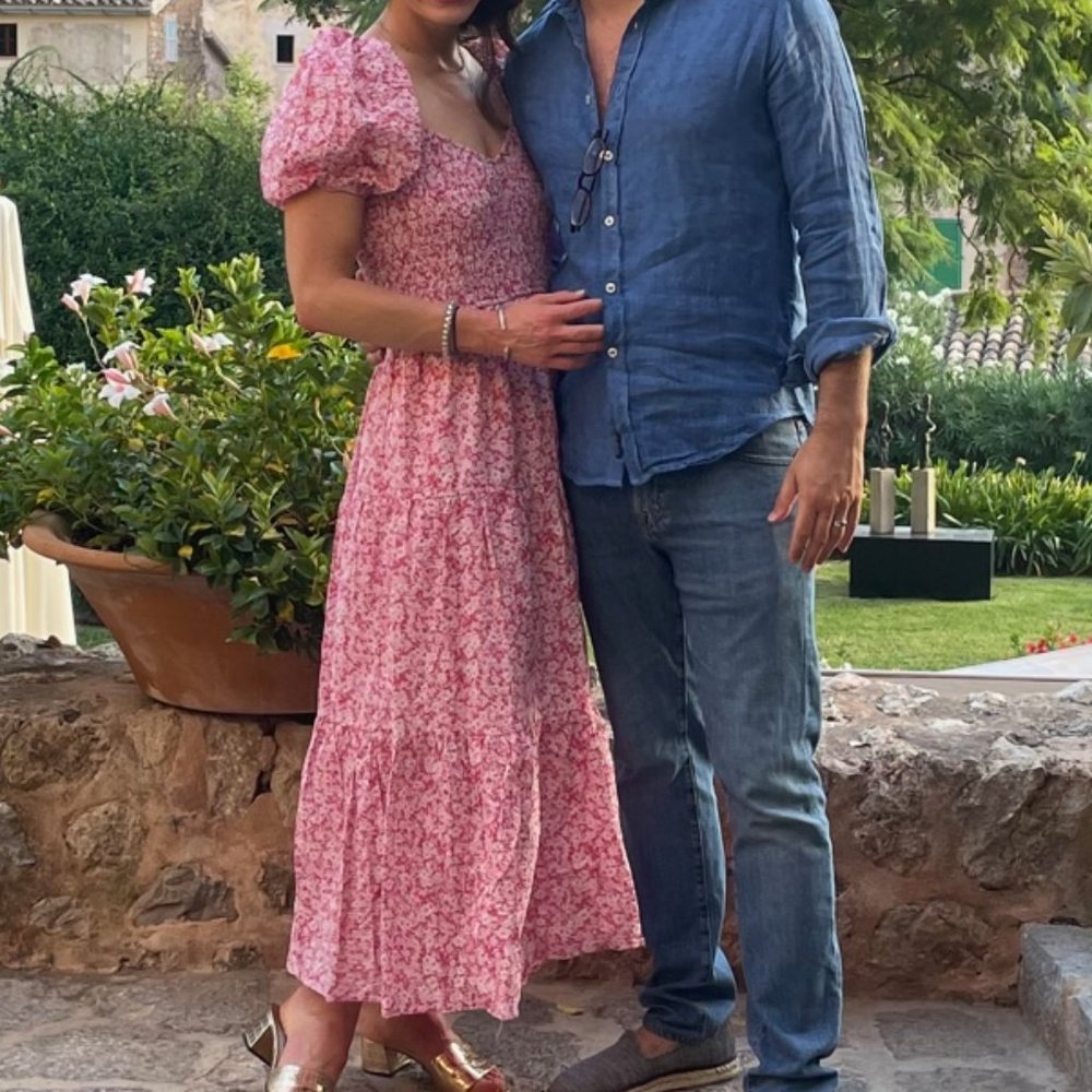 Moon River Floral Dress